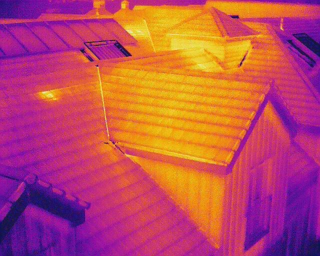 Thermal Imaging Roof Survey Image Abingdon-on-Thames